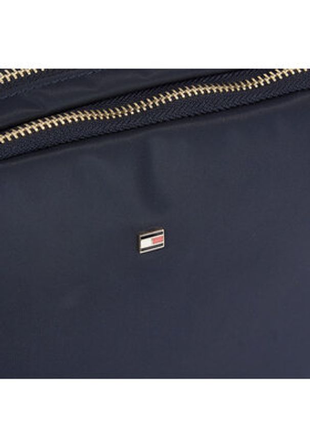 TOMMY HILFIGER - Tommy Hilfiger Torebka Poppy Th Crossover AW0AW15638 Granatowy. Kolor: niebieski