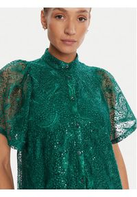 Bruuns Bazaar Sukienka koktajlowa Palm Philly BBW4541 Zielony Loose Fit. Kolor: zielony. Materiał: syntetyk. Styl: wizytowy #3