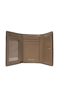 MICHAEL Michael Kors Duży Portfel Damski Bryant 32S5GYTP1L Beżowy. Kolor: beżowy. Materiał: skóra