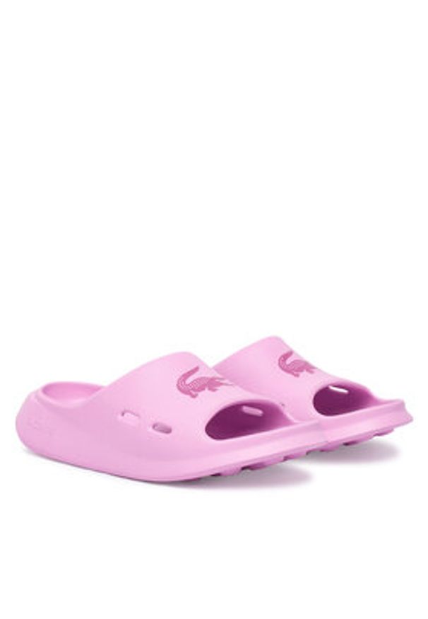Lacoste Klapki Meduz 51CFA0002 LP2 Różowy. Kolor: różowy. Materiał: syntetyk