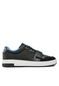 Calvin Klein Jeans Sneakersy Basket Cupsole Velcro Softny YM0YM00609 Czarny. Kolor: czarny. Materiał: skóra