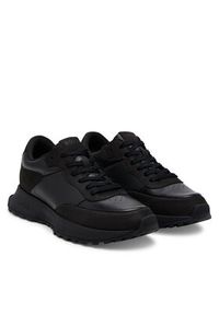 BOSS Sneakersy Jonah 50542125 Czarny. Kolor: czarny. Materiał: skóra