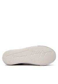TOMMY HILFIGER - Tommy Hilfiger Trampki Low Cut Lace-Up Sneaker T3A4-32118-0890 S Czarny. Kolor: czarny. Materiał: materiał #3