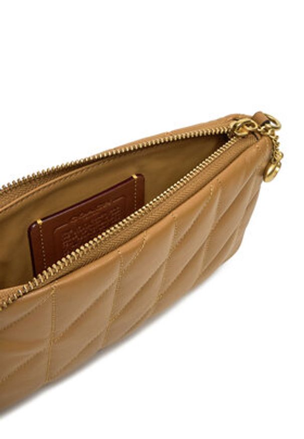 Coach Torebka CW580 Brązowy. Kolor: brązowy. Materiał: skórzane