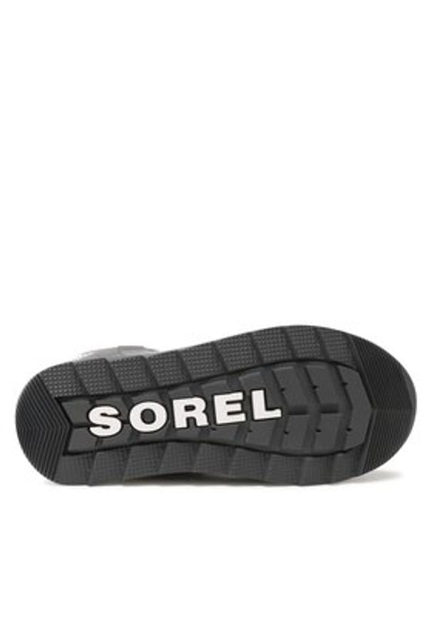 sorel - Sorel Śniegowce Youth Whitney™ II Puffy Mid Wp NY3873-054 Szary. Kolor: szary. Materiał: materiał