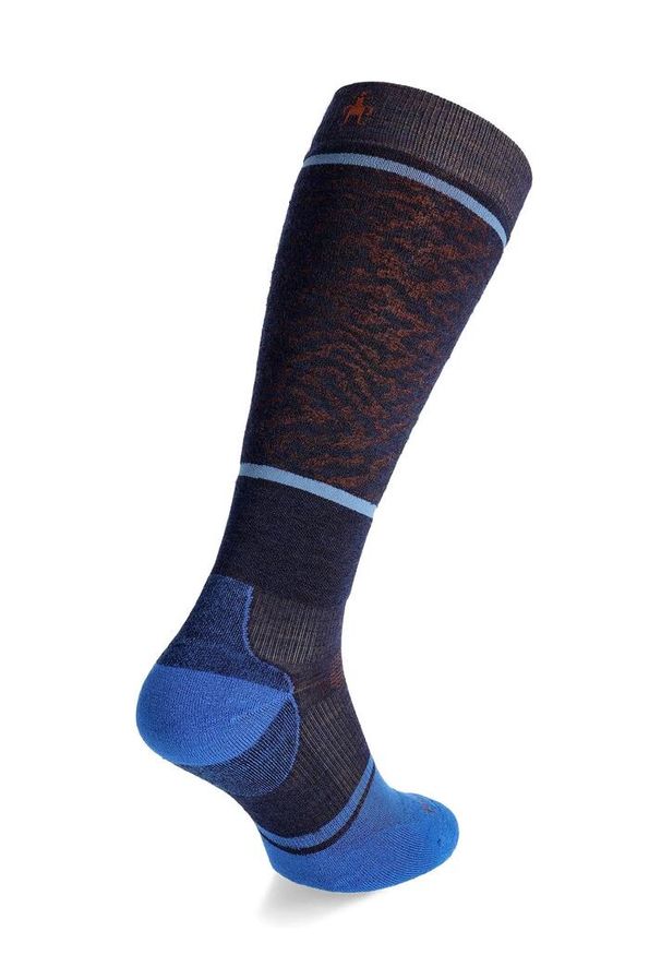 Skarpety męskie Smartwool Snowboard Targeted Cushion Retro Line OTC Socks. Kolor: niebieski. Sport: snowboard