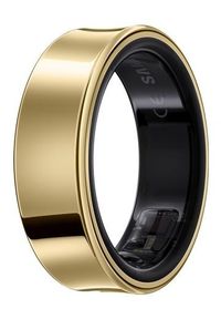 SAMSUNG - Samsung Galaxy Ring rozmiar 6 Tytan Złoty. Kolor: złoty. Materiał: skóra. Styl: casual, klasyczny #7