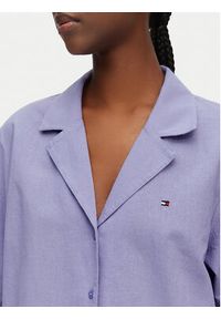 TOMMY HILFIGER - Tommy Hilfiger Piżama UW0UW06505 Fioletowy jasny Regular Fit. Kolor: fioletowy. Materiał: bawełna #3