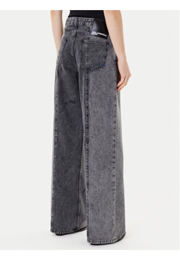 Karl Lagerfeld Jeans Jeansy A3W10070 Szary Relaxed Fit. Kolor: szary