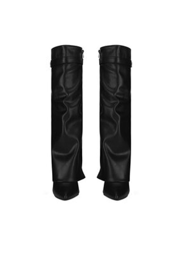 DeeZee Kozaki HY316-1 Czarny. Kolor: czarny. Materiał: materiał