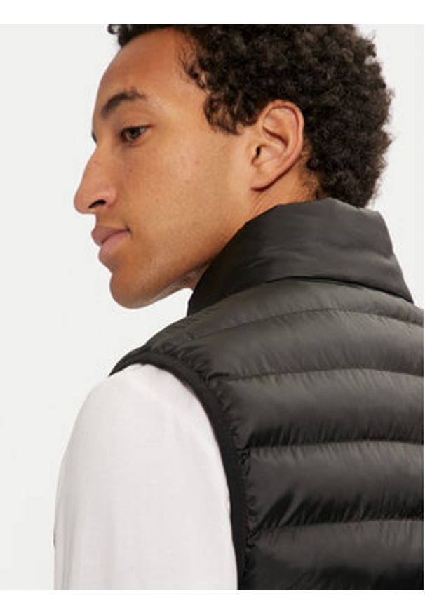 Lacoste Kamizelka BH2886 Czarny Regular Fit. Kolor: czarny. Materiał: syntetyk