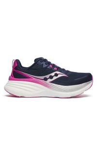 Buty do biegania damskie Saucony Hurricane 24. Zapięcie: sznurówki. Kolor: wielokolorowy. Materiał: materiał, syntetyk, tkanina. Szerokość cholewki: normalna