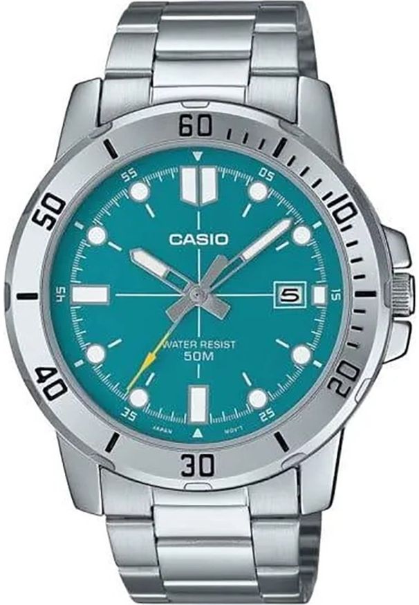 Zegarek Casio ZEGAREK MĘSKI CASIO MTP-VD01D-3E2 (zd185h) + BOX
