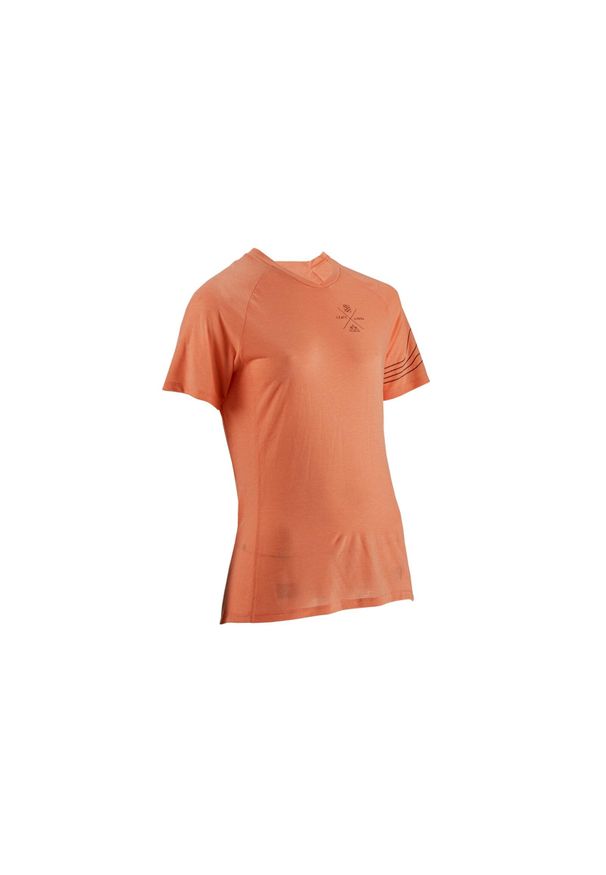 LEATT - Damski jersey Leatt AllMtn 2.0. Kolor: pomarańczowy, żółty, wielokolorowy. Materiał: jersey. Sport: kolarstwo