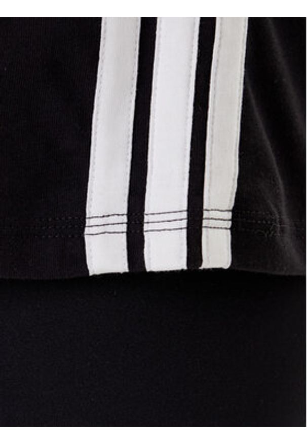 Adidas - adidas T-Shirt Essentials 3-Stripes JD0846 Czarny Regular Fit. Kolor: czarny. Materiał: bawełna