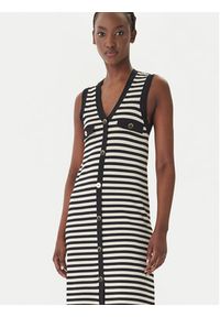 LOLA CASADEMUNT Sukienka dzianinowa MS2616002 Czarny Regular Fit. Kolor: czarny. Materiał: syntetyk #4