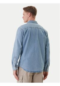 Calvin Klein Jeans Koszula jeansowa Essential LV04RE710G Niebieski Regular Fit. Kolor: niebieski. Materiał: bawełna #5