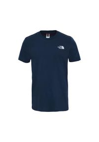 Koszulka The North Face M Simple Dome Tee męska. Kolor: niebieski. Sport: turystyka piesza #1