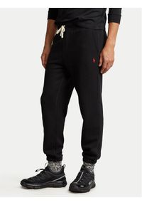 Polo Ralph Lauren Spodnie dresowe 710793939001 Czarny Relaxed Fit. Kolor: czarny. Materiał: bawełna #1
