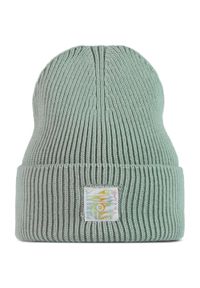Buff - Czapka BUFF KNITTED BEANIE DRISK KAUAI SEAGROVE. Kolor: zielony. Sezon: zima