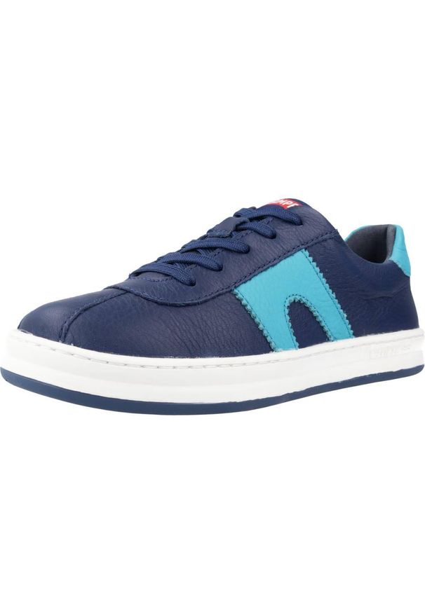 Camper - Buty CAMPER RUNNER HOUSTON Niebieski. Kolor: niebieski. Materiał: tkanina, skóra. Sport: turystyka piesza
