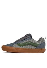 Vans Tenisówki Knu Skool VN0009QCDGR1 Szary. Kolor: szary. Materiał: materiał #5