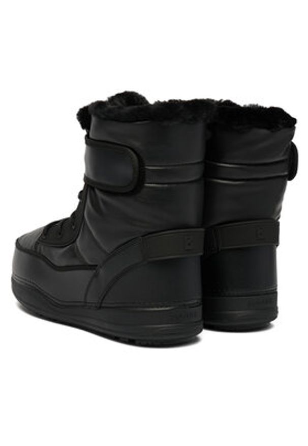 Bogner Śniegowce Laax 7 C 32547523 Czarny. Kolor: czarny. Materiał: skóra