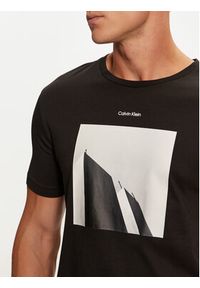 Calvin Klein T-Shirt City Photo K10K113597 Czarny Regular Fit. Kolor: czarny. Materiał: bawełna #5