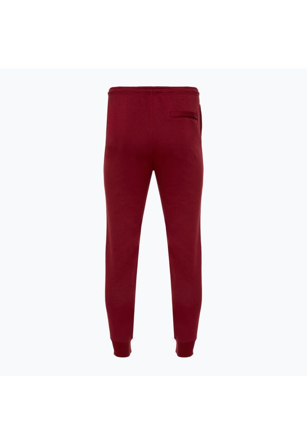 Spodnie męskie Nike Club Fleece Joggers. Kolor: czerwony