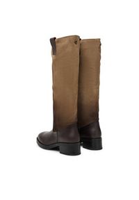 Steve Madden Kozaki Banner SM11003092 Brązowy. Kolor: brązowy. Materiał: skóra #6