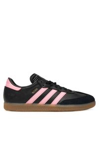 Adidas - adidas Buty do piłki nożnej Samba Messi Boots JP7845 Czarny. Kolor: czarny. Materiał: skóra