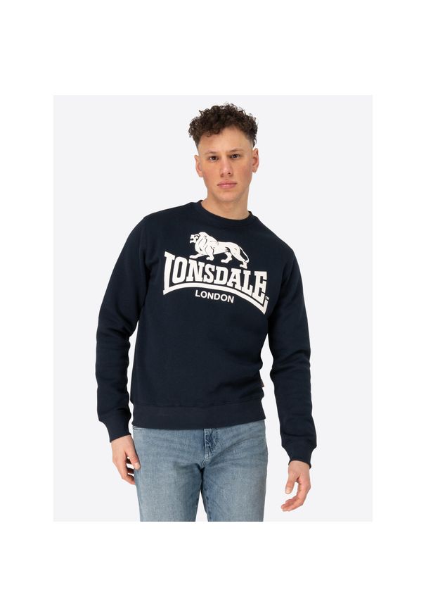 Bluza Lonsdale Go Sport. Kolor: wielokolorowy, niebieski, biały