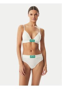 Calvin Klein Underwear Stringi LV00QF8711 Kremowy. Kolor: kremowy. Materiał: bawełna #2