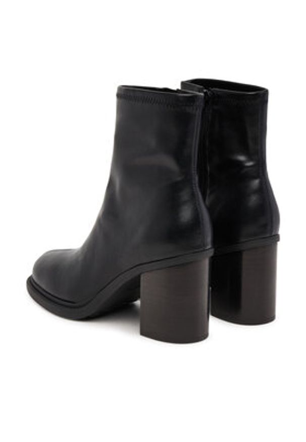 Aldo Botki Xiomara 14116550 Czarny. Kolor: czarny. Materiał: skóra