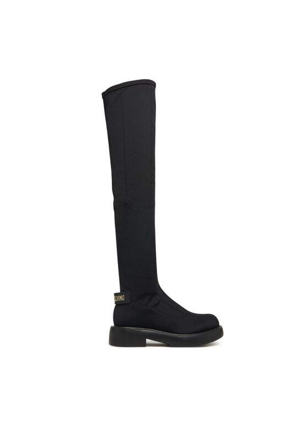 Love Moschino - LOVE MOSCHINO Muszkieterki JA26114G1PIM400A Czarny. Kolor: czarny. Materiał: materiał
