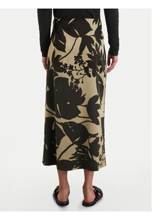 Marc O'Polo Spódnica midi 503 0855 20041 Czarny Regular Fit. Kolor: czarny. Materiał: satyna, wiskoza