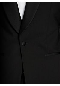 Pako Lorente - PAKO LORENTE - Smokingowa marynarka z poszerzonymi klapami szalowymi. Materiał: wełna. Styl: młodzieżowy #2