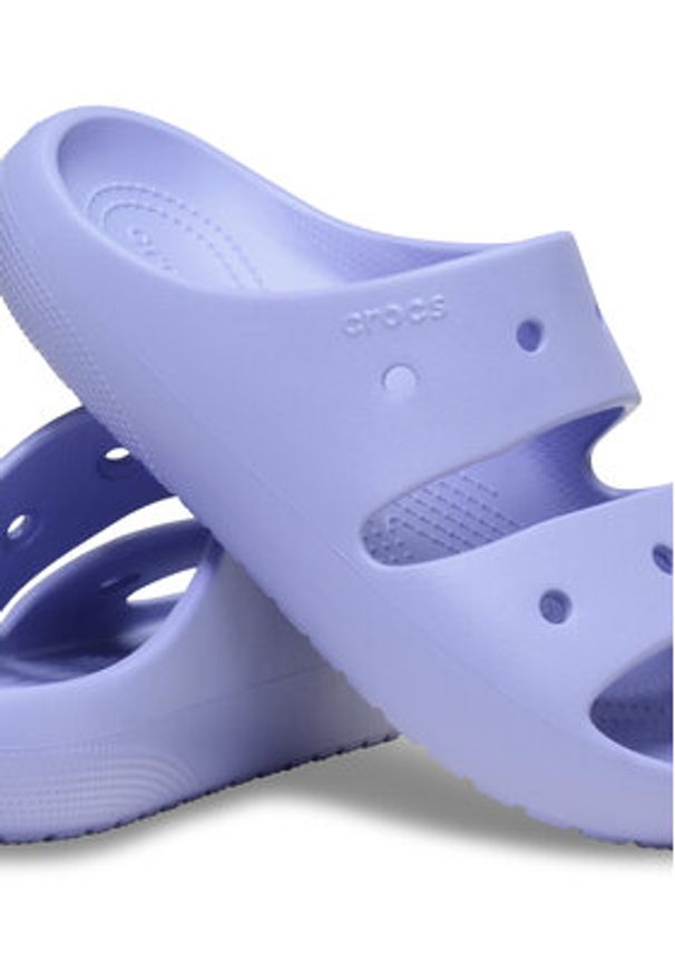 Crocs Klapki Classic Sandal v2 209403 Fioletowy. Kolor: fioletowy