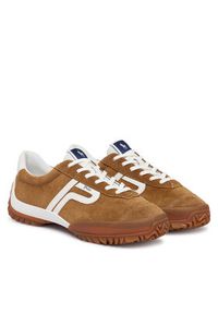 Polo Ralph Lauren Sneakersy Tread Low 804P15616001 Brązowy. Kolor: brązowy. Materiał: zamsz, skóra #5
