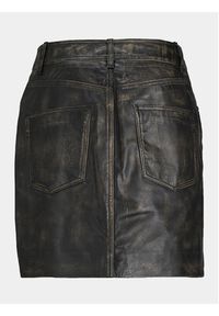 JJXX Spódnica z imitacji skóry Hailey 12249884 Czarny Regular Fit. Kolor: czarny. Materiał: skóra #3