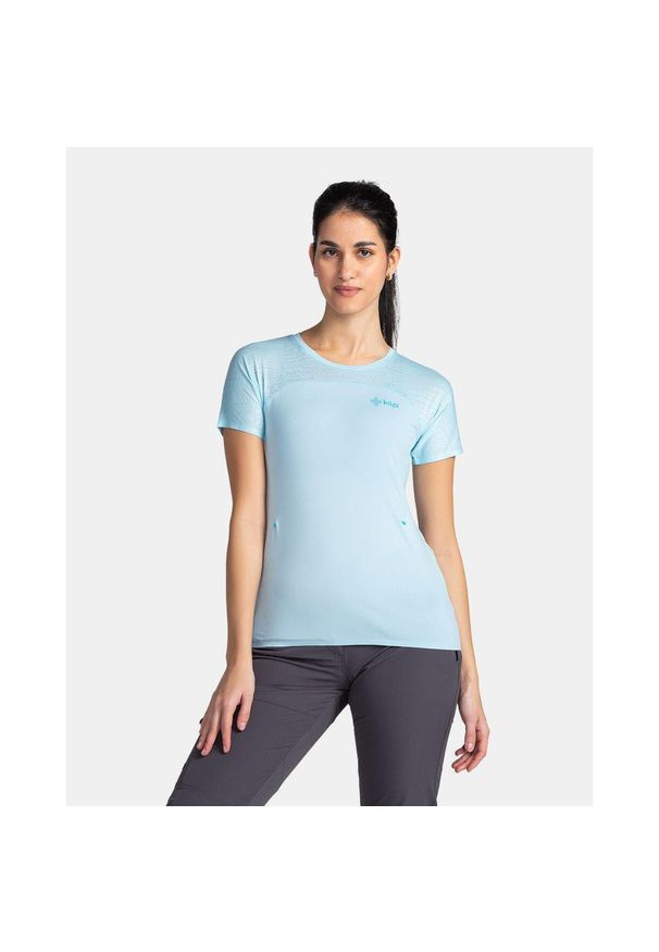 Damska ultralekka koszulka Kilpi AMELI-W. Kolor: niebieski. Sport: bieganie