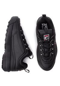 Fila Sneakersy Disruptor Low Wmn 1010302.12V Czarny. Kolor: czarny. Materiał: materiał #3