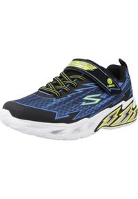 skechers - Buty Dziecko Skechers Light Storm 2.0 wielokolorowy. Kolor: niebieski. Model: Skechers Sport. Sport: turystyka piesza