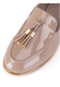 Clara Barson Loafersy CD24055-1 Beżowy. Kolor: beżowy. Materiał: materiał #3