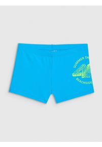 4f - 4F Kąpielówki chłopięce - niebieskie 122/128 (6-8 lat). Kolor: niebieski #1