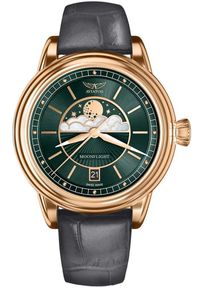 AVIATOR - Zegarek damski Aviator V.1.33.2.263.4GM szary. Kolor: szary #1