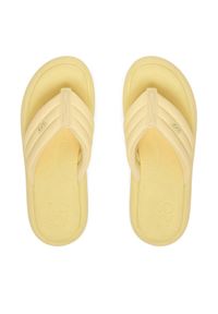 Roxy Japonki CEOWB-3CK003 Żółty jasny. Kolor: żółty. Materiał: skóra #1