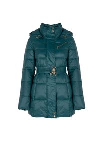 Patrizia Pepe Kurtka Puchowa | 2O0049A9M1 | Kobieta | Zielony. Typ kołnierza: kaptur. Kolor: zielony. Materiał: poliamid. Wzór: jednolity #4