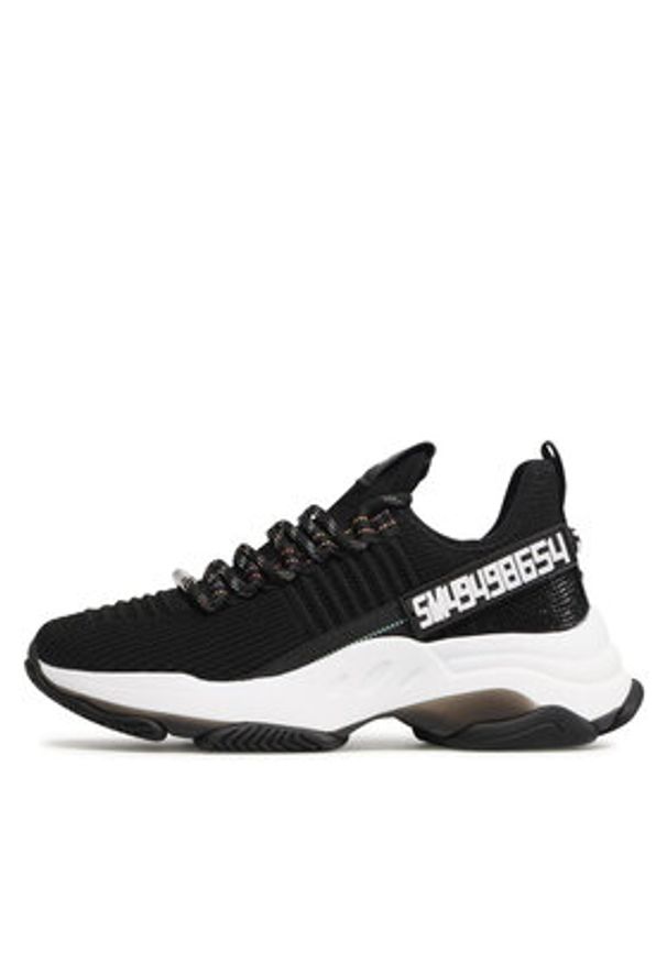 Steve Madden Sneakersy Maxilla-R SM11001603-04004-184 Czarny. Kolor: czarny. Materiał: materiał
