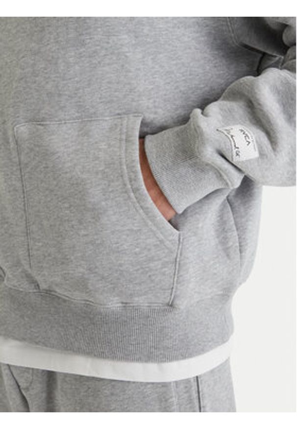 RVCA Bluza Va X Ali 23A413500 Szary Regular Fit. Kolor: szary. Materiał: bawełna